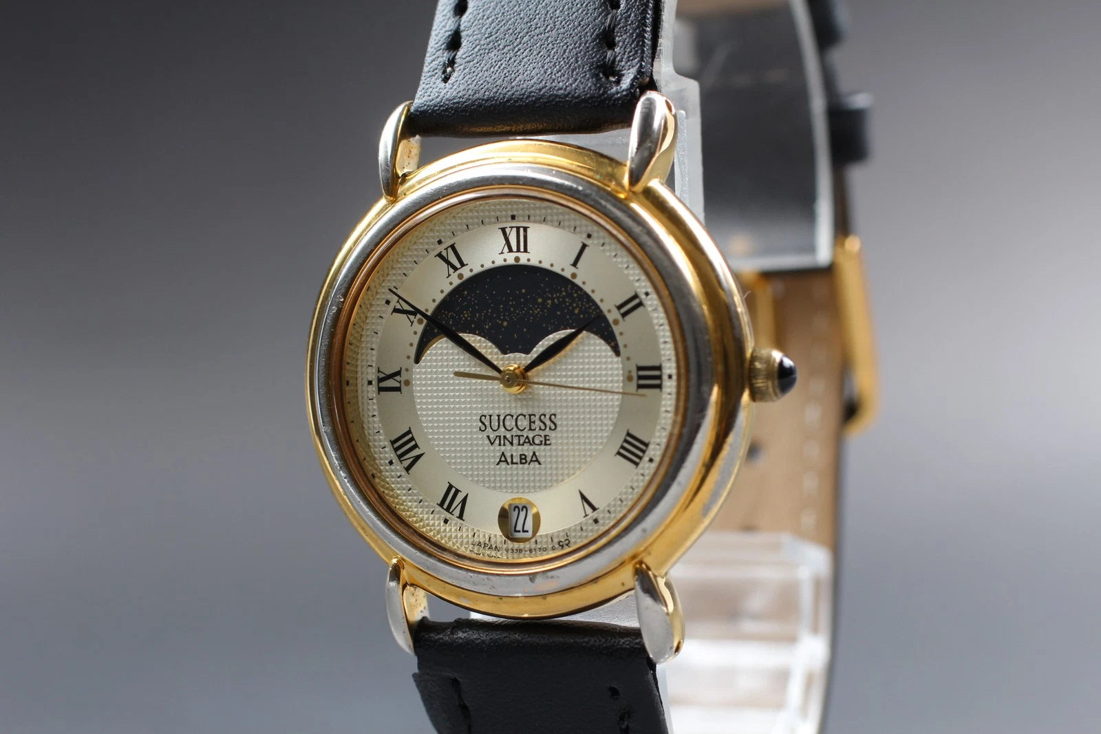 Vintage Seiko "Success Alba" Moonphase