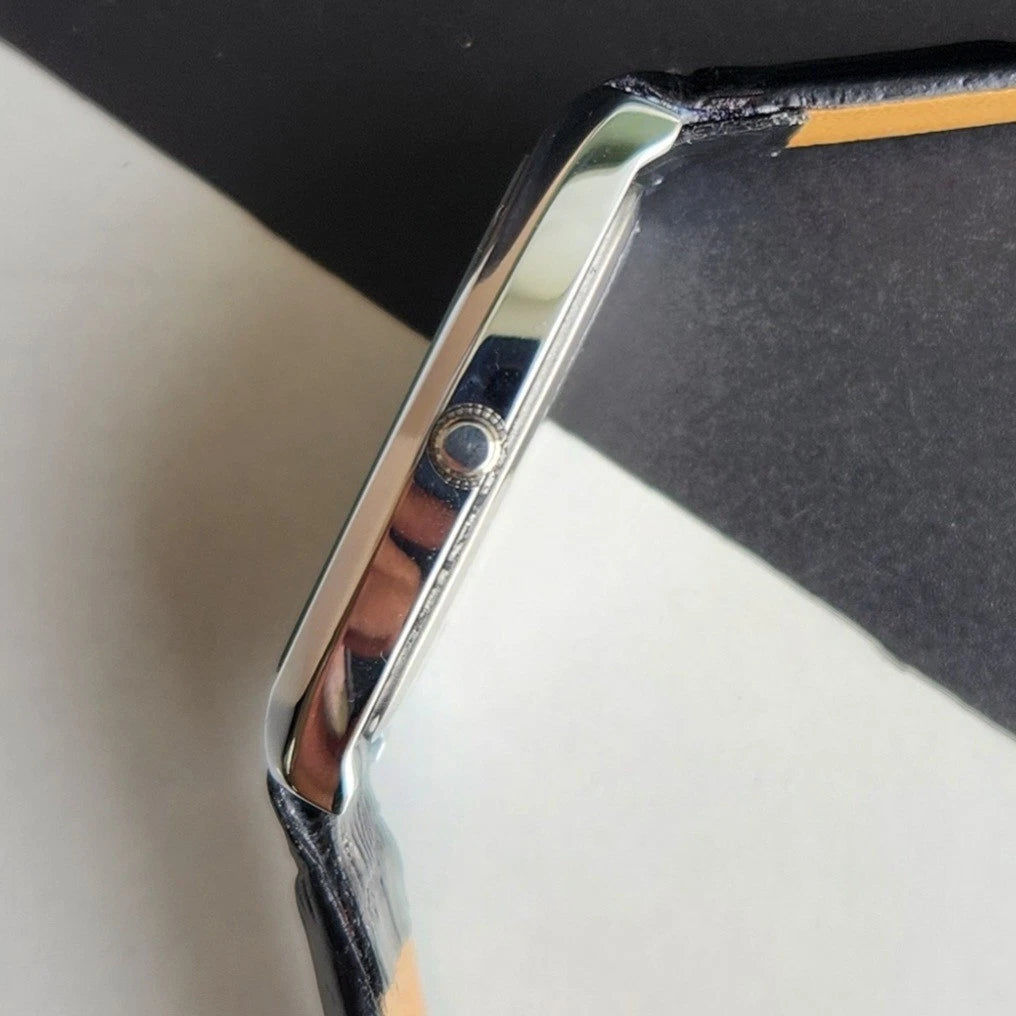 Vintage Seiko Tank - Slim Silver