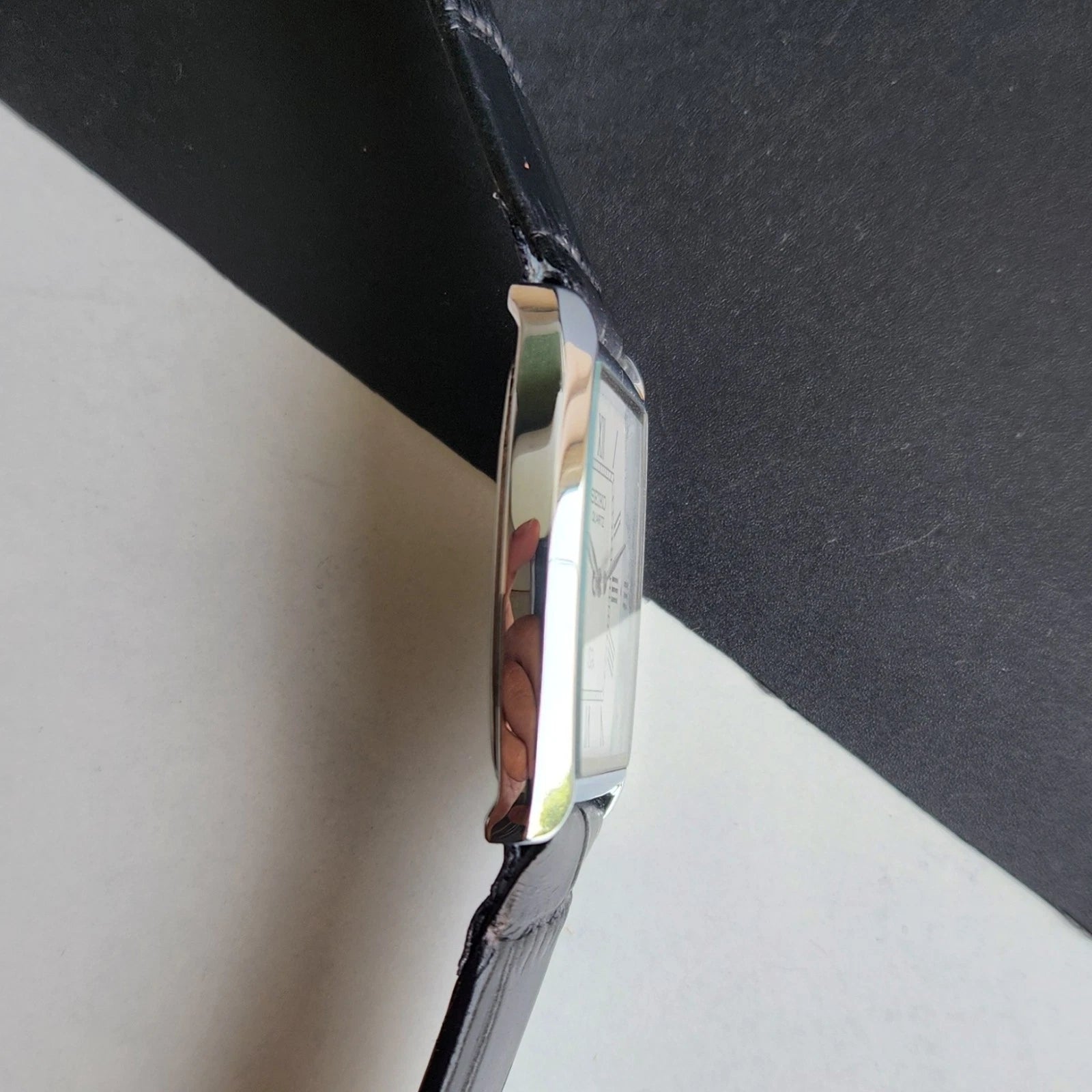 Vintage Seiko Tank - Slim Silver